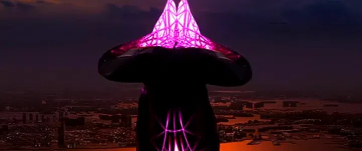 Cyberpunk Leap: Miles Morales Neon Descent
