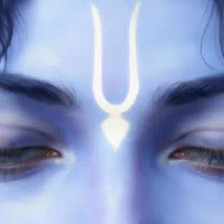 Celestial Melody: Lord Krishna Divine Cosmos Avatar