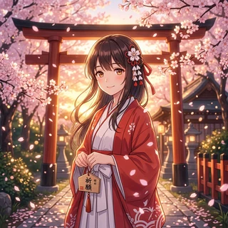 Sacred Sakura: Shinto Mountaintop Sanctuary Avatar